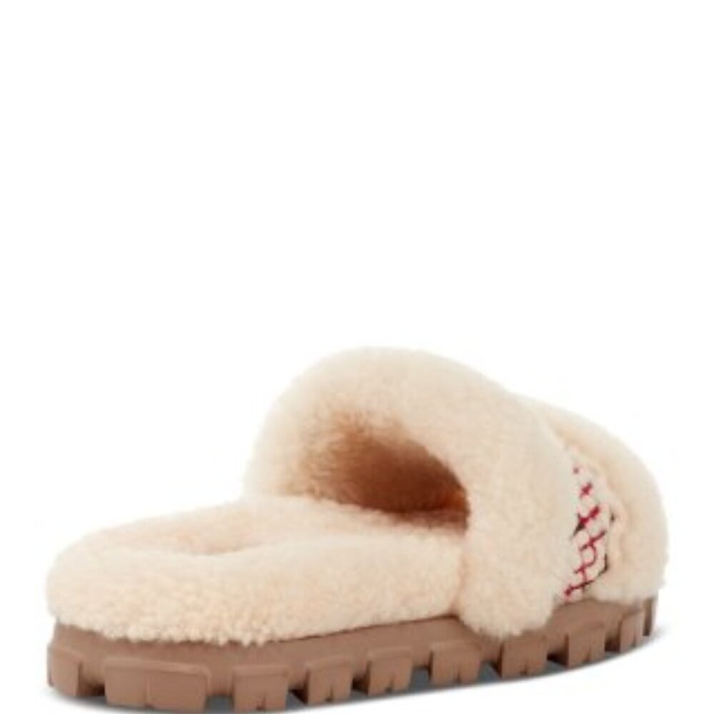 UGG® Women's Cozetta Braid Slip-On Sandals - Picture 8 of 12